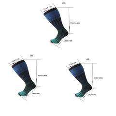 Gradual Compression Socks for Sports and Fitness