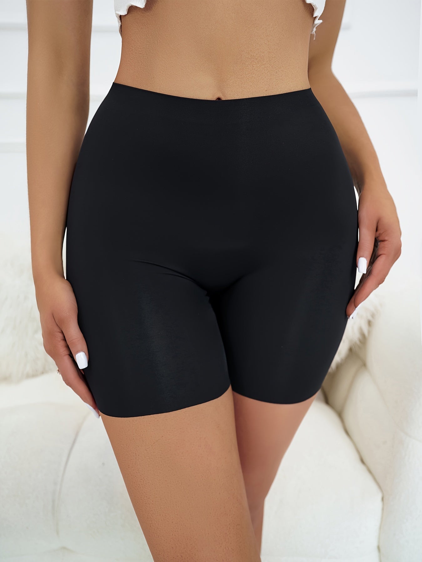 Soft Boyshort Panties Seamless Comfortable Stretch Lingerie Underwear
