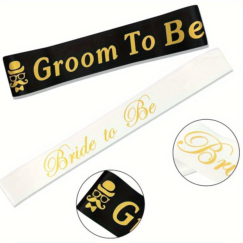 Wedding Belt & Shoulder Strap for Bride & Groom