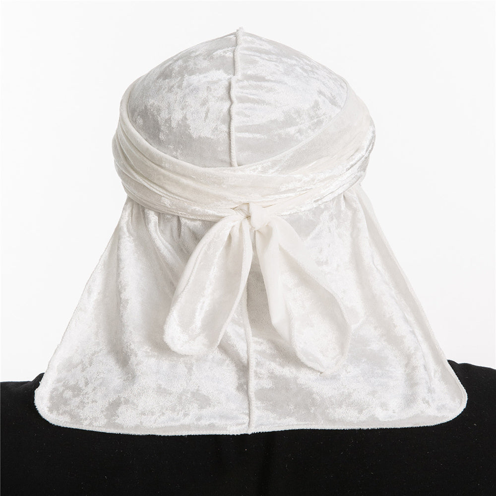 Velvet Wave Durag Soft Durag Headwear For 360 Waves