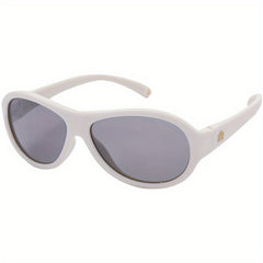 Kids Polarized Oval Lens Sunglasses UV Protection TPEE Frame
