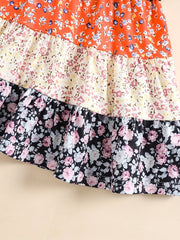 Infant Girls Floral Cami Dress for Summer