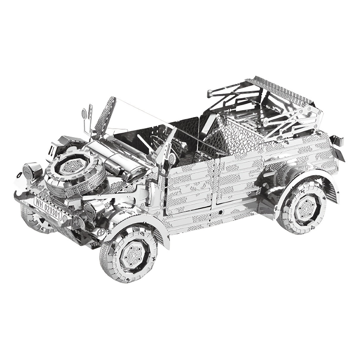 DIY Metal Assembly Off-road Vehicle Model Puzzle Toy Gift
