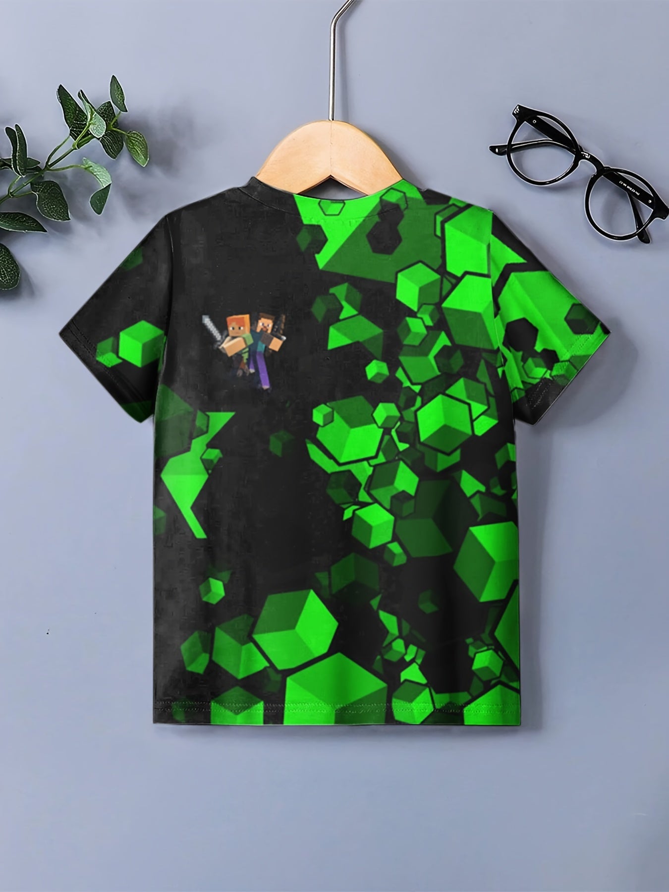 Kids Creative Block Graphic Tees Building My World Top