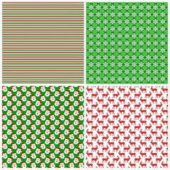 12pcs Christmas Scrapbook Paper 15x24cm Non-Adhesive Single Sided Paper