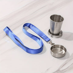Stainless Steel Telescopic Water Cup - Portable Mini Cup