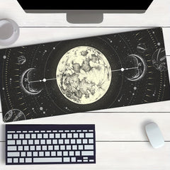 Extra Large Desk Mat - Heated and Warm - Anti-Slip - Washable