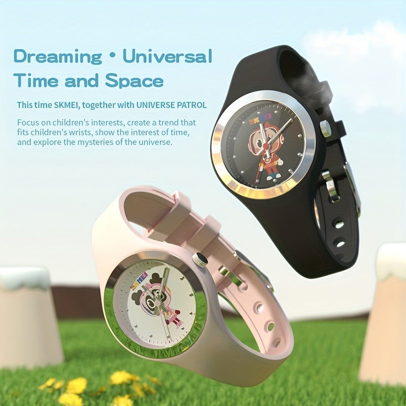 Kids Cartoon Waterproof Silicone Wrist Watch