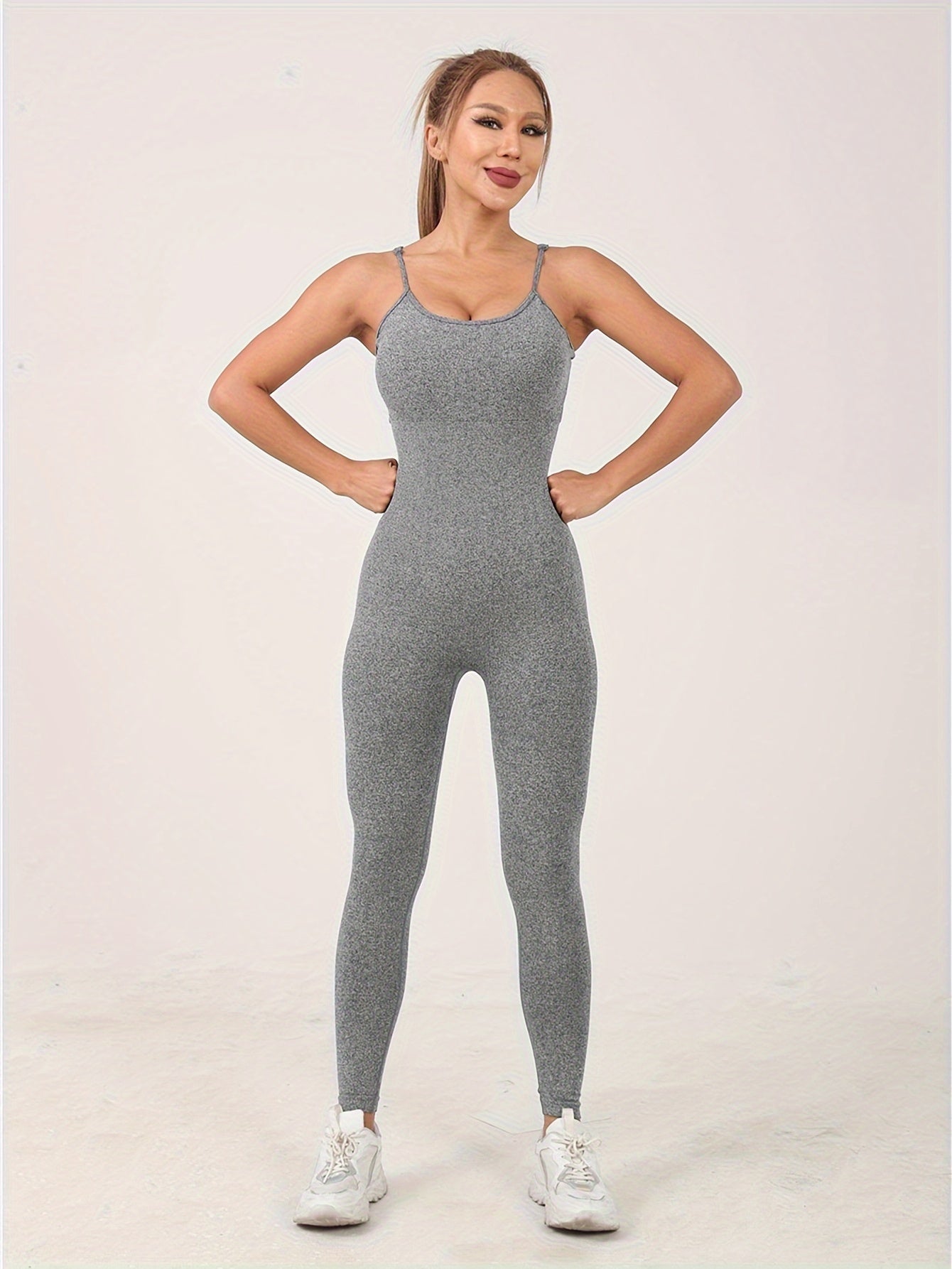 Women's Seamless Yoga Jumpsuit Gym Activewear