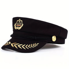 Men's Navy Beret Hat