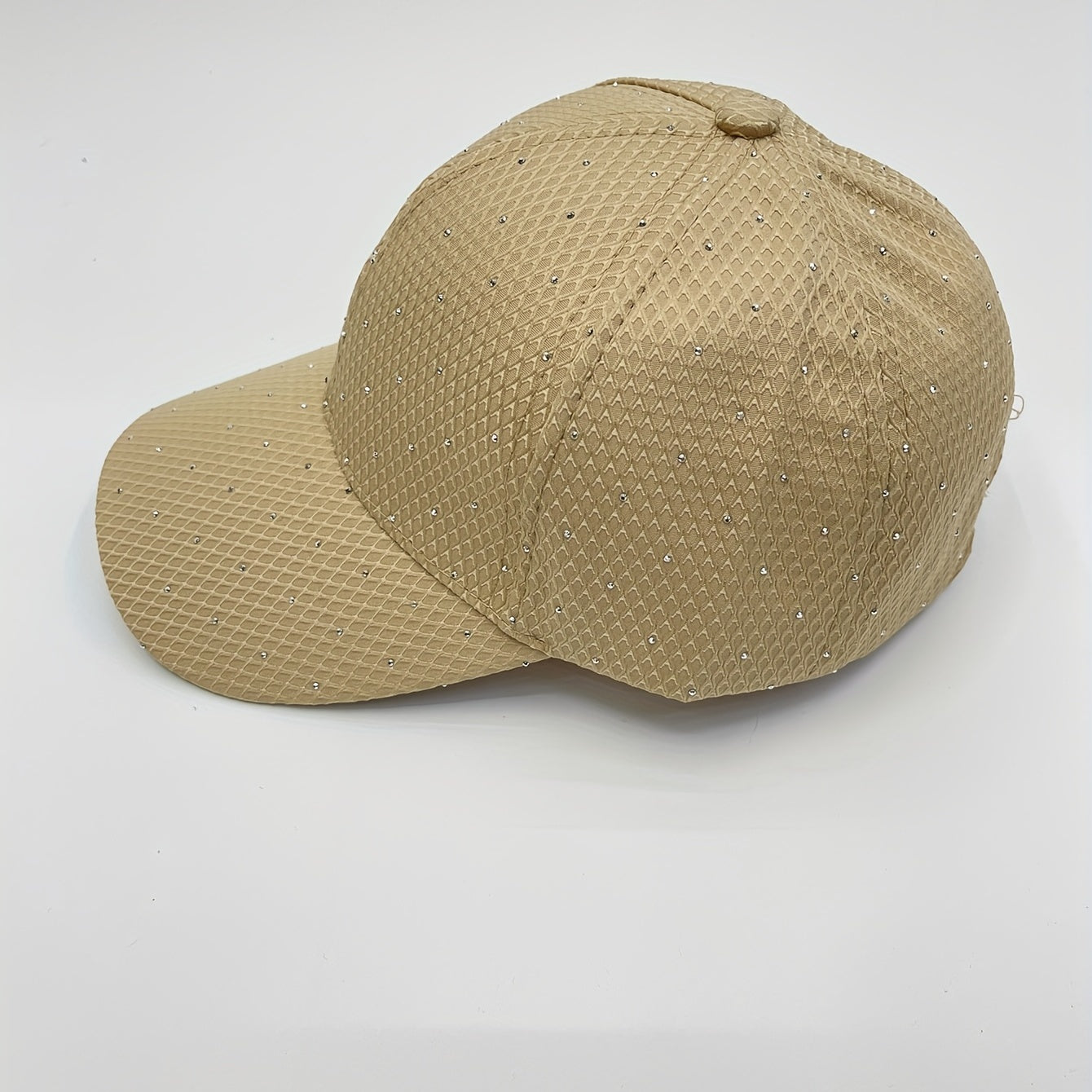 Rhinestone Decor Baseball Cap Lightweight Sun Hat