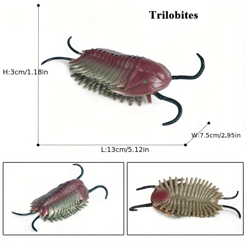 Cambrian Marine Animal Model Toy - Opabinia Sea Scorpion Crustacean