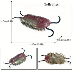 Cambrian Marine Animal Model Toy - Opabinia Sea Scorpion Crustacean