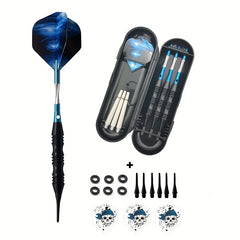 3PCS Soft Tips Darts Set Plastic Tips Darts Set With Case