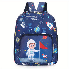 Kids Cartoon Pony Space Dinosaur Backpack Lightweight School Bag