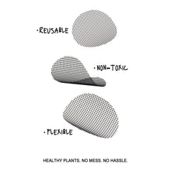 50pcs Flower Pot Hole Mesh Pad Round Drainage Hole Screens Prevent Soil Loss
