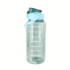 70oz Portable Transparent Fitness Water Bottle Leak Proof