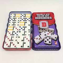 28pcs Dominoes In a Box Entertainment Game Set