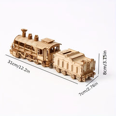3D Wooden Model Kit Collection for Adults - Tanker Horse, Ferris Wheel, Password