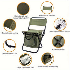 Portable Folding Chair For Camping Fishing