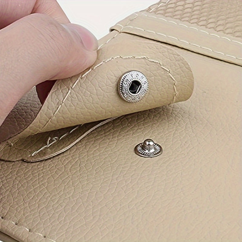 Car Sun Visor Storage Bag Interior Accessories Sunglasses Holder