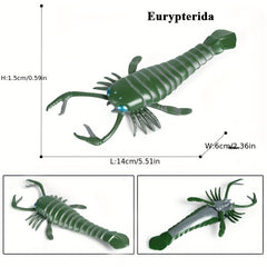 Cambrian Marine Animal Model Toy - Opabinia Sea Scorpion Crustacean