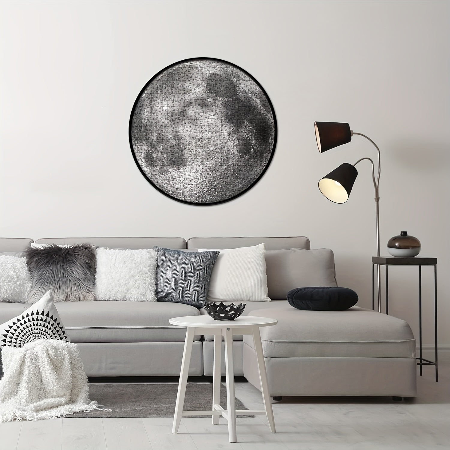 1000pcs Space & Moon Jigsaw Puzzle for Adults High Definition Matte Finish
