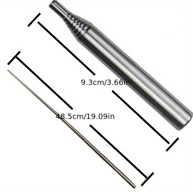Collapsible Blow Fire Tube for Outdoor Camping