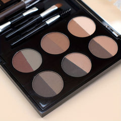 Waterproof Eyebrow Makeup Set Eyebrow Dye Gel Pencil Powder Brushes