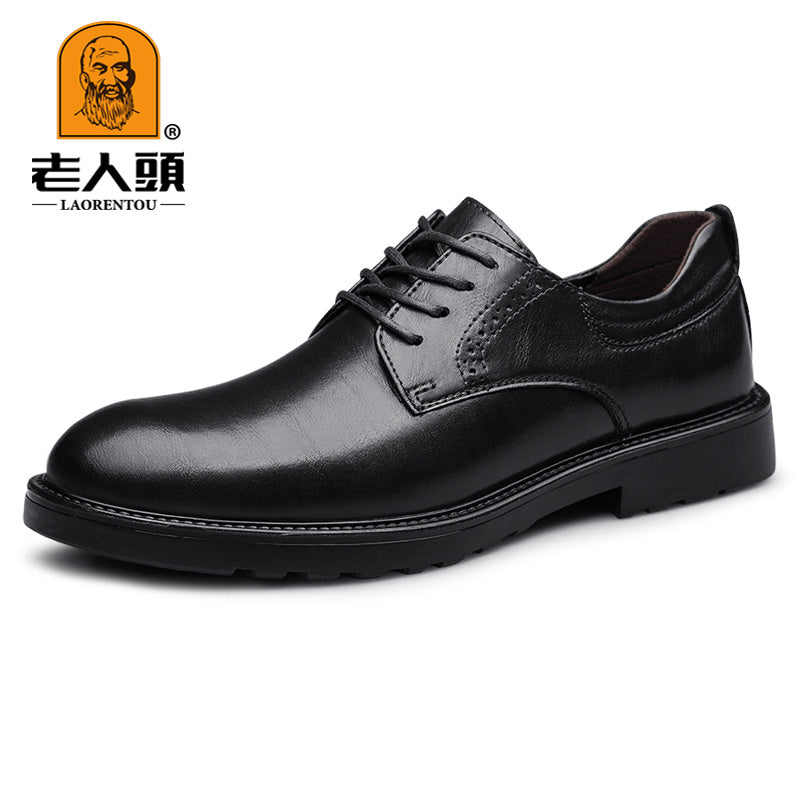 Men's Derby Shoes Lace up Front Dress Shoes For Men