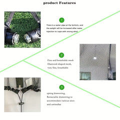Outdoor Screen Hanging Tent Mosquito Net For Patio Umbrella