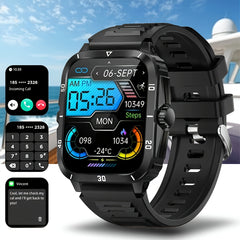 Unisex Smartwatch 100 Sports Modes Fitness Tracker Pedometer