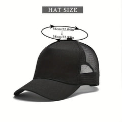 Unisex Mesh Trucker Hat Camouflage Baseball Cap