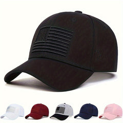Men's American Flag Golf Cap Casual Hat Outdoor Baseball Cap