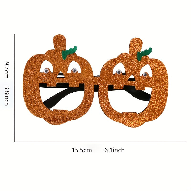 Halloween Glasses Spider Ghost Party Decor Funny Props