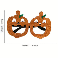 Halloween Glasses Spider Ghost Party Decor Funny Props