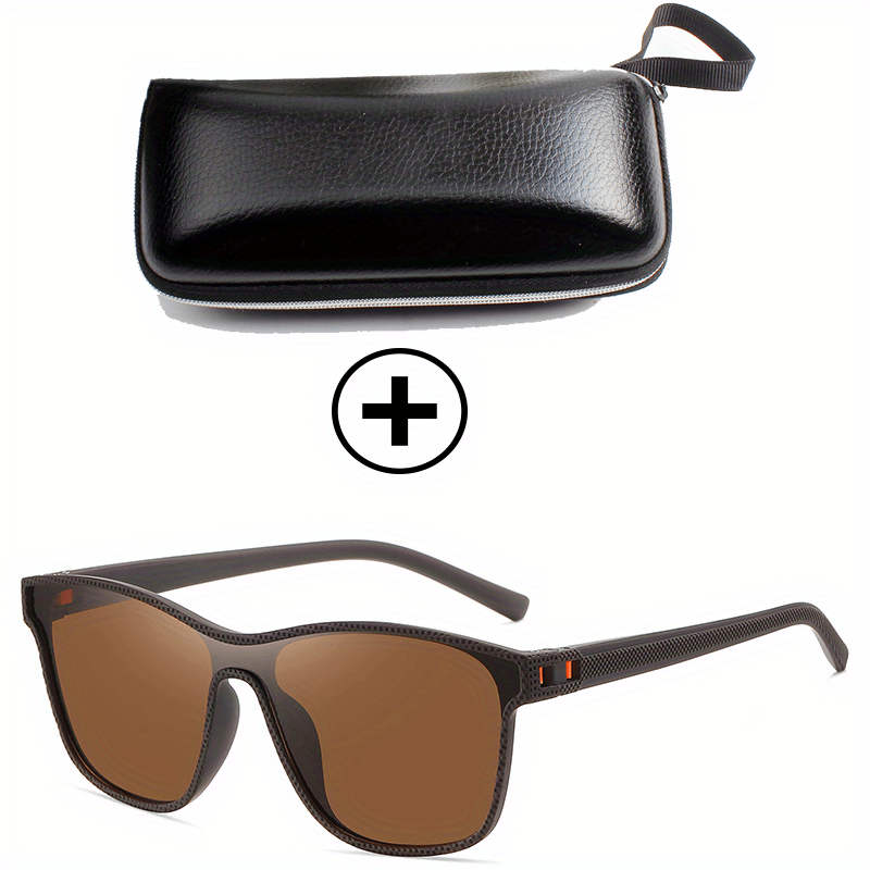 Men's High Polarized Sunglasses Spring Leg Glasses