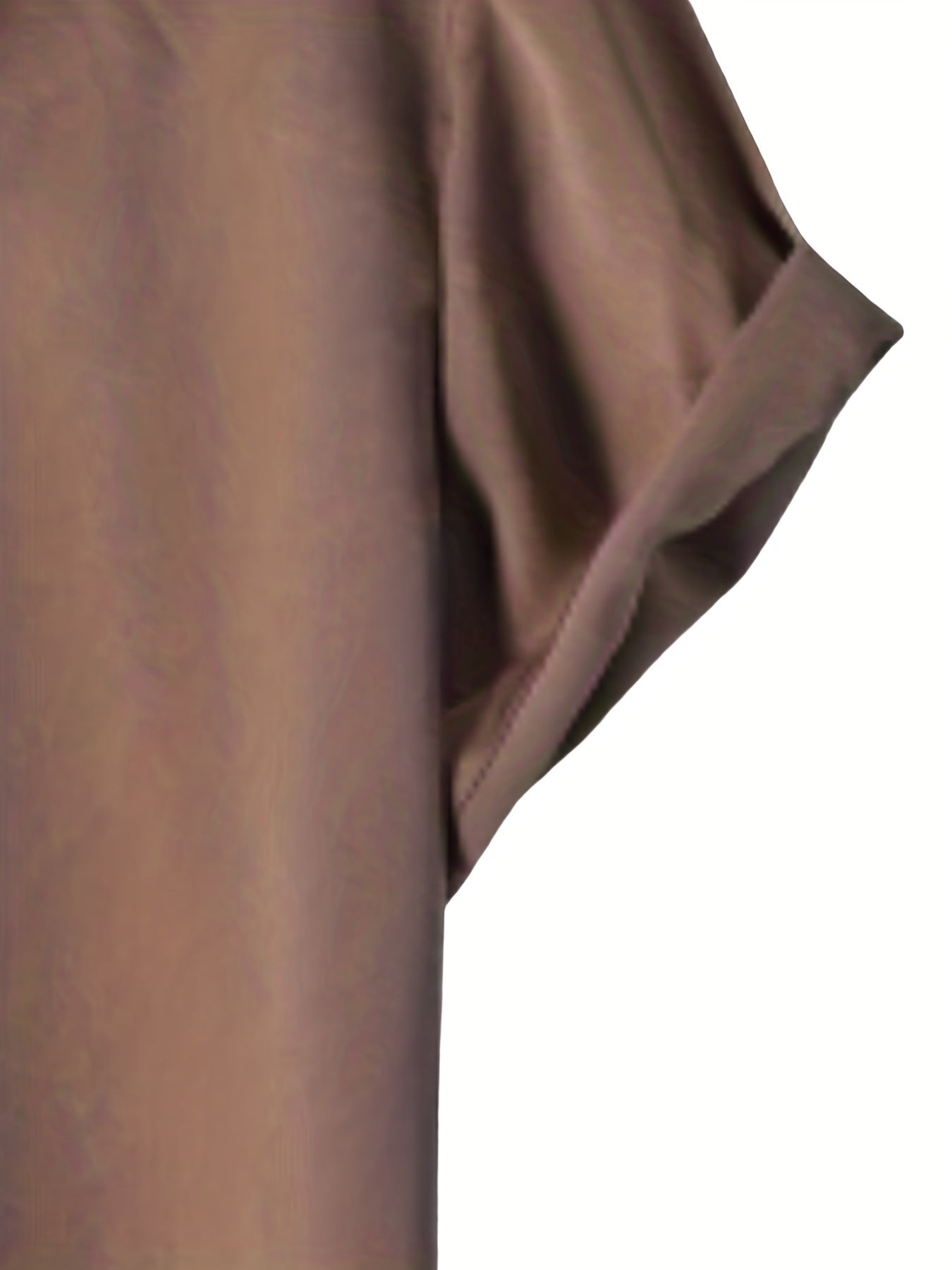 Solid Men's Short Sleeve Shirt for Summer Vacation