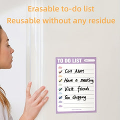 Whiteboard Planner for Fridge Office Classroom
