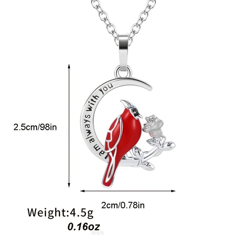 Girl's Heart Pendant Necklace Always With You Minimalist Casual Gift