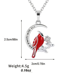 Girl's Heart Pendant Necklace Always With You Minimalist Casual Gift
