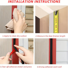 Anti-theft Door Seals Soundproof Stickers Windproof Tape