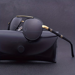 Men's Square Polarized Sunglasses UV Protection