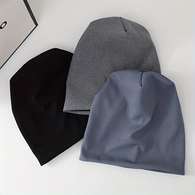 Winter Knitted Hat Beanie Warm Hats Skull Cap Pullover Hat