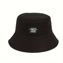 Men's Mushroom Embroidery Sun Hat Fisherman Hat