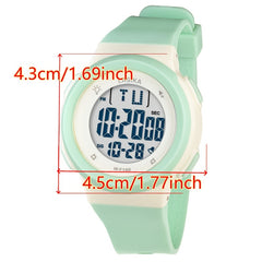 Girls' Birthday Alarm Clock Watches Fitness Swimming Waterproof