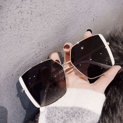 Women's Oversized Square Sunglasses UV400 Sun Shades Glasses
