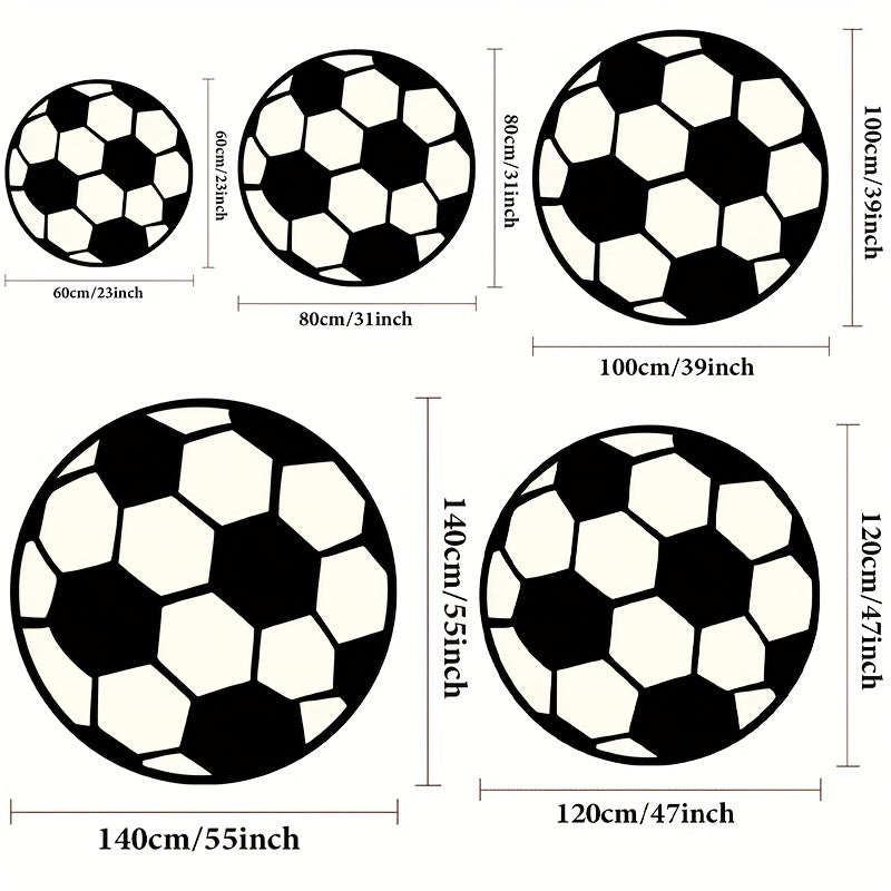 Thick Shaggy Round Carpet for Children's Bedroom