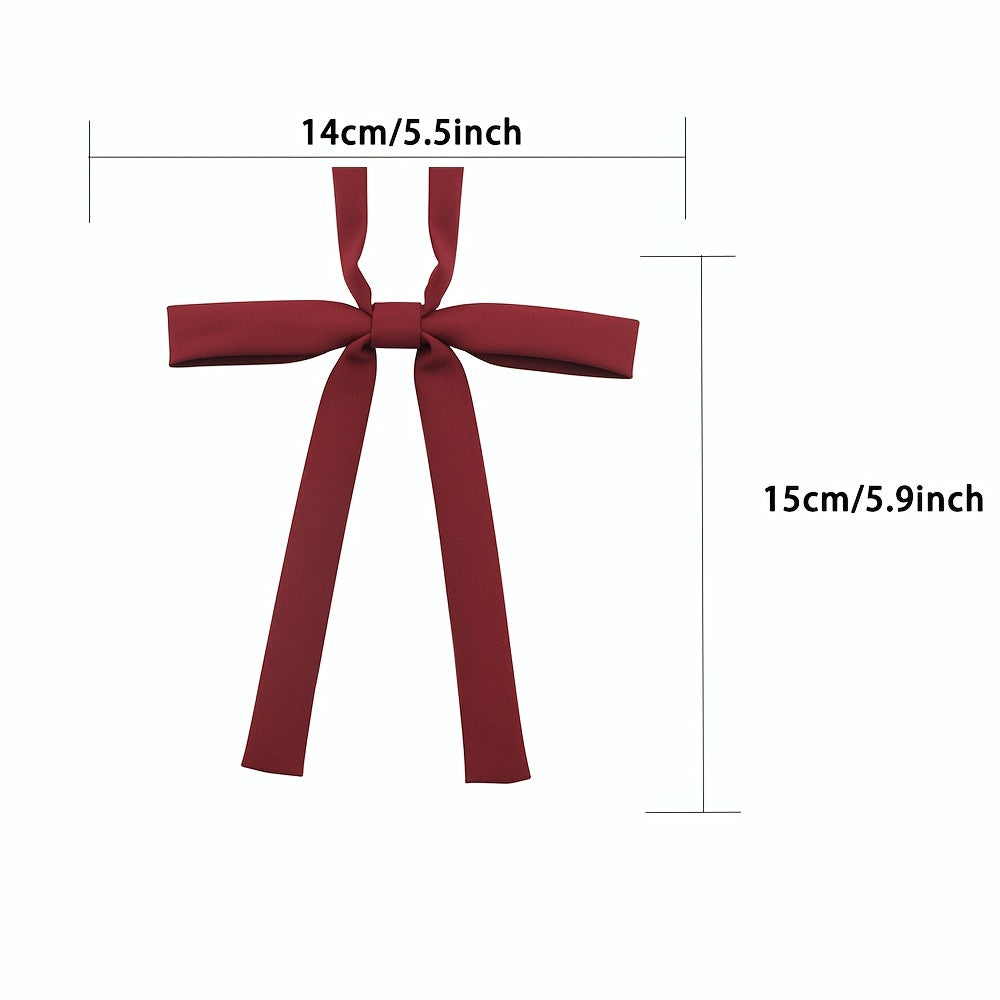 Adjustable Bow Tie Ribbon Pre-tie Lolita Cosplay School Party