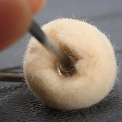 10pcs Wool Polishing Head Buffing Felt Rotary Tool Accessories